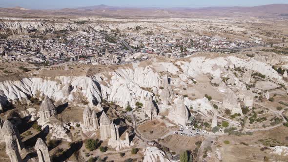 Aerial View Cappadocia Landscape