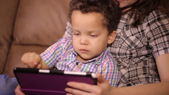 Boy With Tablet