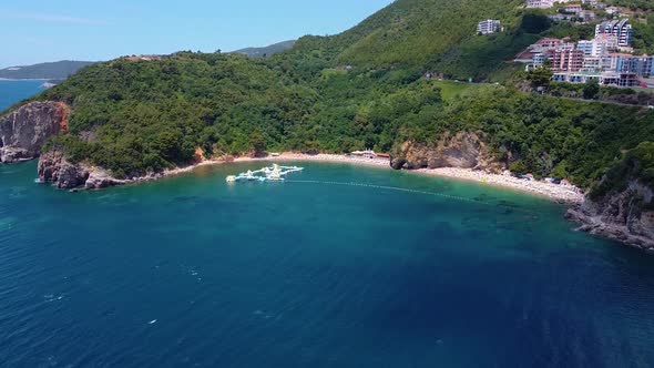 Mogren Beach Budva Riviera Montenegro