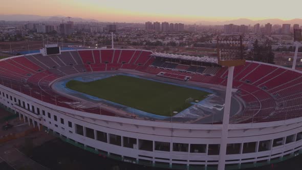 Estadio Nacional Julio Martinez Prádanos en Santiago de Chile. Estadio FIFA y sede de grandes evento