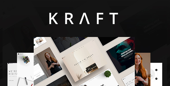Kraft - Minimalist Agency & Portfolio WordPress Theme
