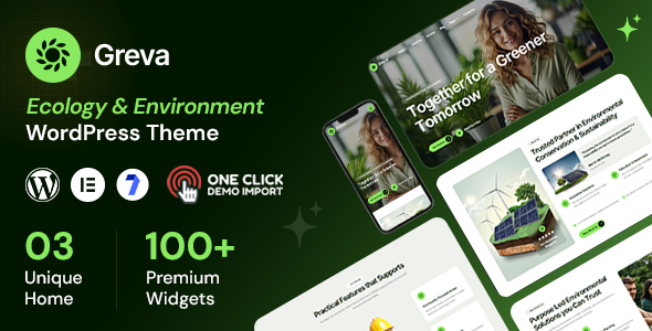 Greva - Ecology & Environment WordPress Theme