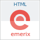 Emerix - Responsive HTML5 Template - ThemeForest Item for Sale