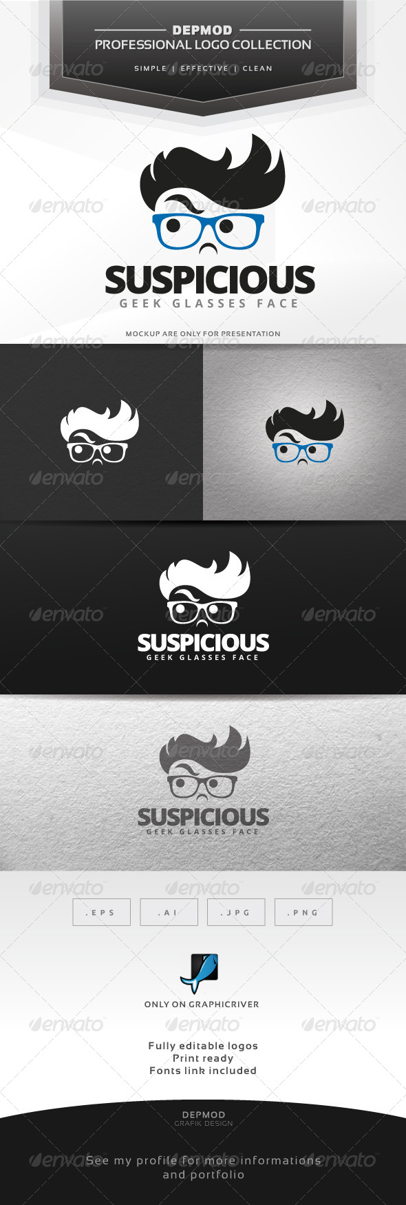 Suspicious Geek Logo