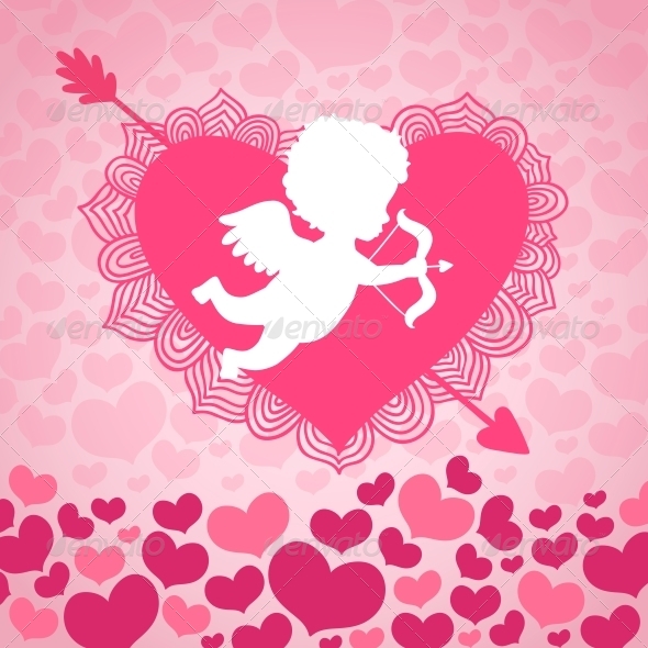 Valentines Day Angel of Love