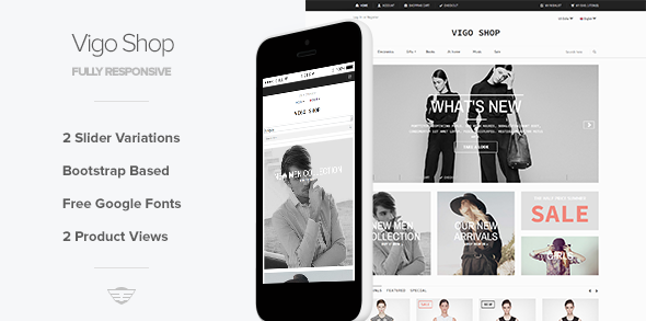 Vigo Shop - Responsive eCommerce Template