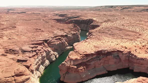 Aerial View of the Colorado River 