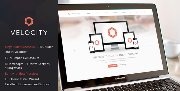 Velocity - Feature Rich Drupal Theme