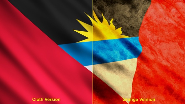 Antigua And Barbuda Flags