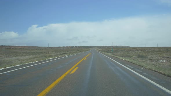 National road in Arizona