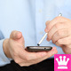Man Using Stylus Pen for Smartphone Touchscreen - VideoHive Item for Sale
