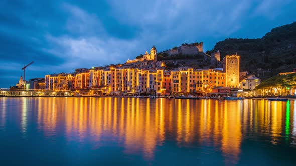 Porto Venere, La Spezia, Italy on the Mediterranean Sea