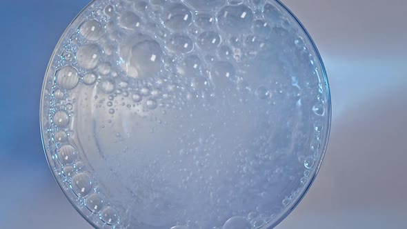 Breaking Air Bubbles in Glass