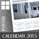 Poster Business Calendar Template 2015 (2014) - GraphicRiver Item for Sale