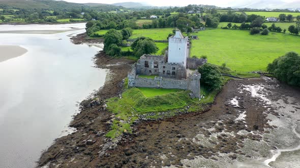 Doe Castle By Creeslough in County Donegal Republic of Ireland