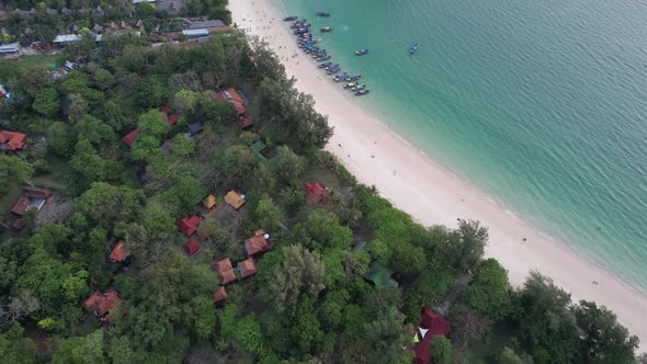 Thailand Beach of a drone