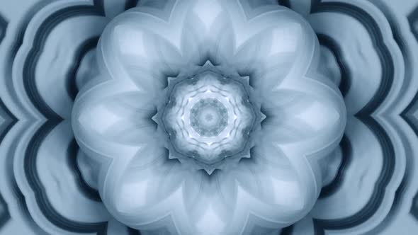 Abstract Animated Kaleidoscope Motion Background