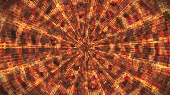 Broadcast Hi-Tech Glittering Abstract Patterns Tunnel 012