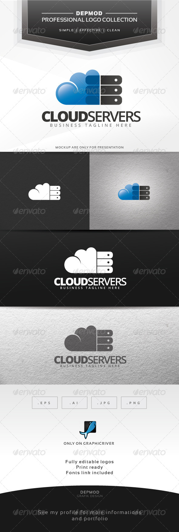 Cloud Servers Logo