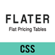 Flater - Flat Pricing Tables - CodeCanyon Item for Sale