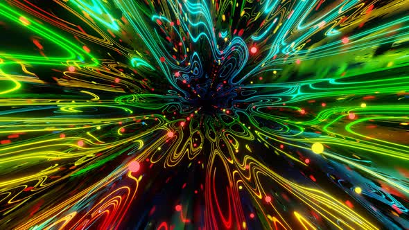 Abstract Festive Bg with Bright Reflection