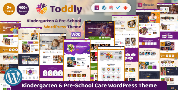 Toddly - Kids & Kindergarten WordPress Theme