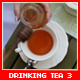 Drinking Tea In Restaurant 3 - VideoHive Item for Sale