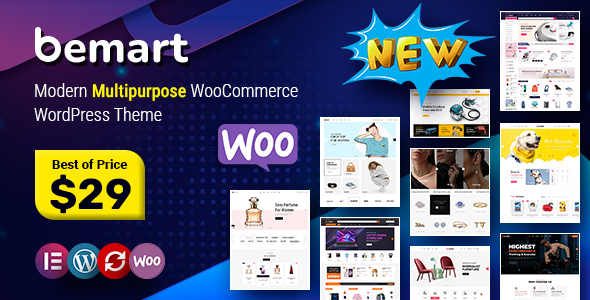 Bemart – Modern Multipurpose WooCommerce WordPress Theme
