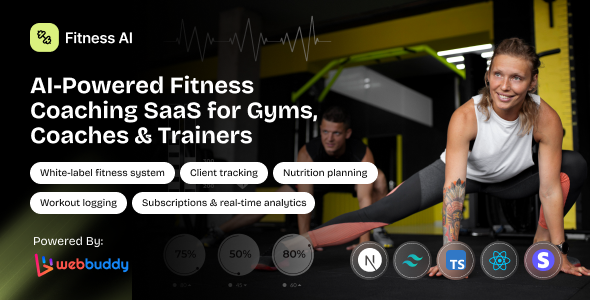 FitnessAI - AI-Powered Fitness Coaching SaaS for Gyms, Coaches & Trainers
