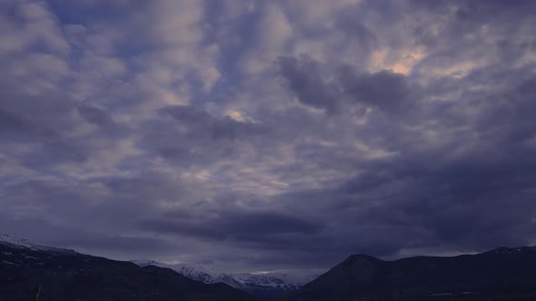 Storm Clouds Time Lapse