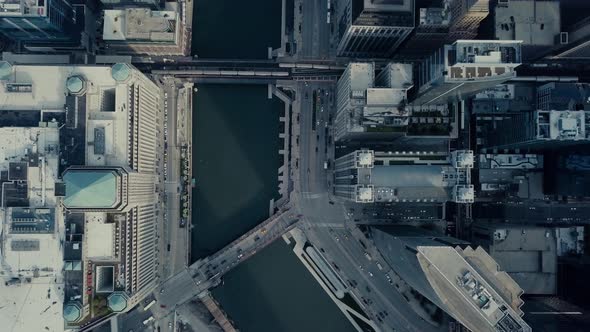 Chicago Riverwalk - Birds Eye View