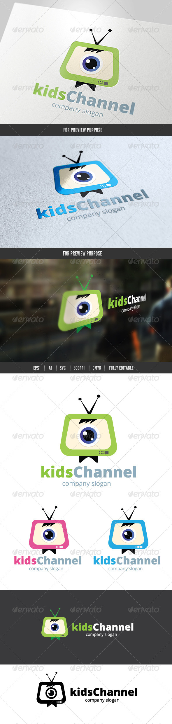 Kids Channel Logo