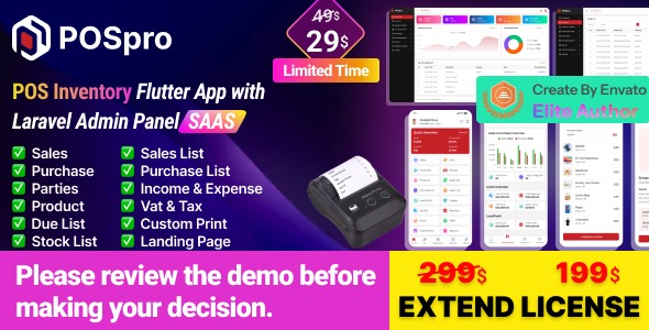 POS Pro - Advanced POS & Inventory Management System | POS SaaS Solution
