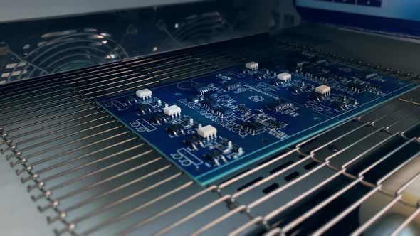 Thermal Soldering of Electronic Elements