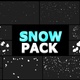 Cartoon Snowflakes | Motion Graphics - VideoHive Item for Sale