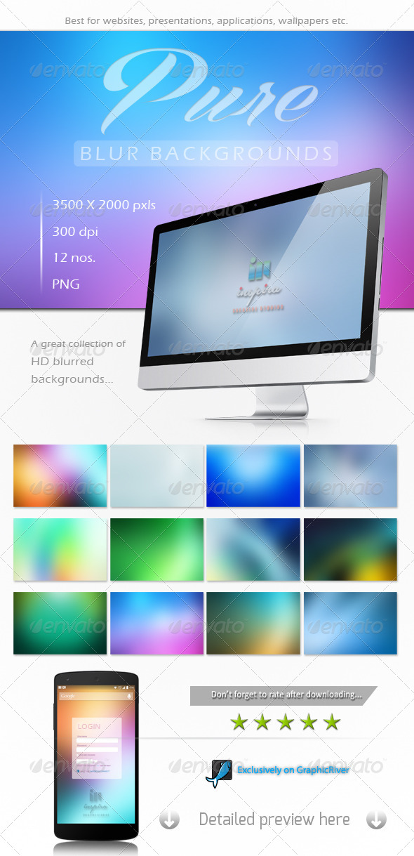 Pure HD Blur Backgrounds