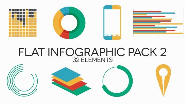 Flat Infographic Pack 2