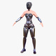 Female Hybrid Cyborg M1 - 3DOcean Item for Sale