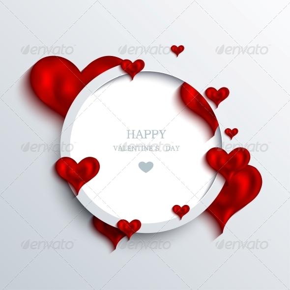 Vector Valentines Day Background