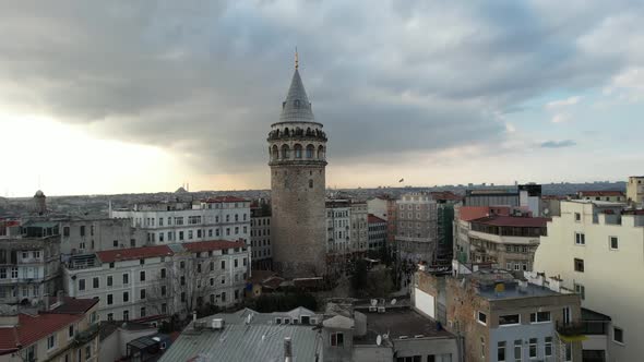 Touristic Galata Tower