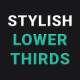 Stylish Lower Thirds MOGRT - VideoHive Item for Sale