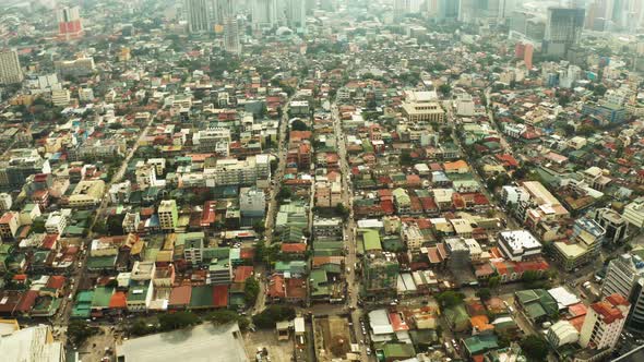 Manila the Capital of the Philippines Top View