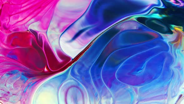 Abstract Colorful Sacral Liquid Waves Texture 298