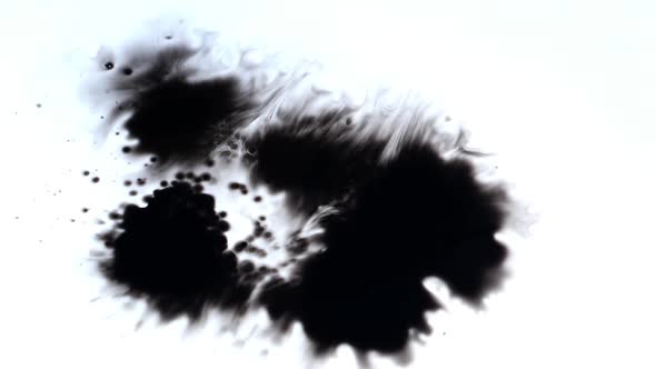 Stock footage of ink blot vector