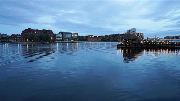 Copenhagen Sydhavnen Timelapse day to night