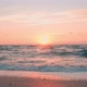 Sunset On The Sea Waves - VideoHive Item for Sale