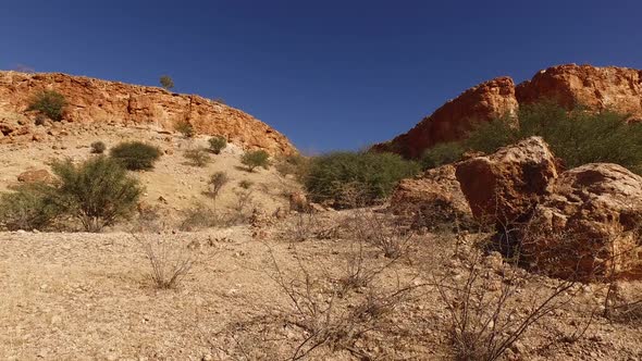 Sandstone Rock - Kalahari desert