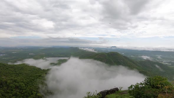 Kaldurg fort viewpoint timelapse, Palghar, Mumbai