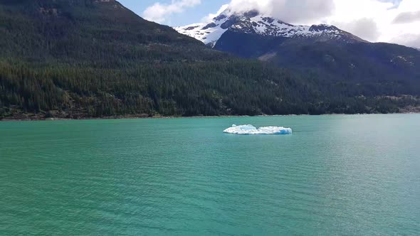 Cruising Towards Margerie Glacier in Alaska