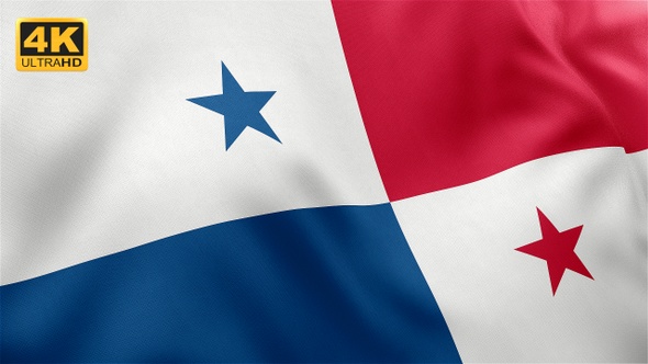 Panama Flag - 4K